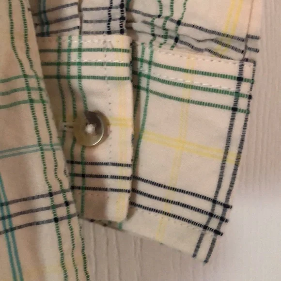 Boys rugged spring Easter butts plaid flannel long sleeve shirt - Picture 12 of 12